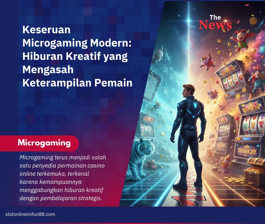 Keseruan Microgaming Modern: Hiburan Kreatif yang Mengasah Keterampilan Pemain