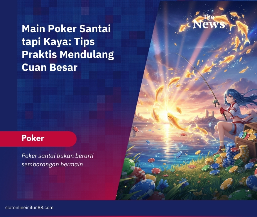 Main Poker Santai tapi Kaya: Tips Praktis Mendulang Cuan Besar